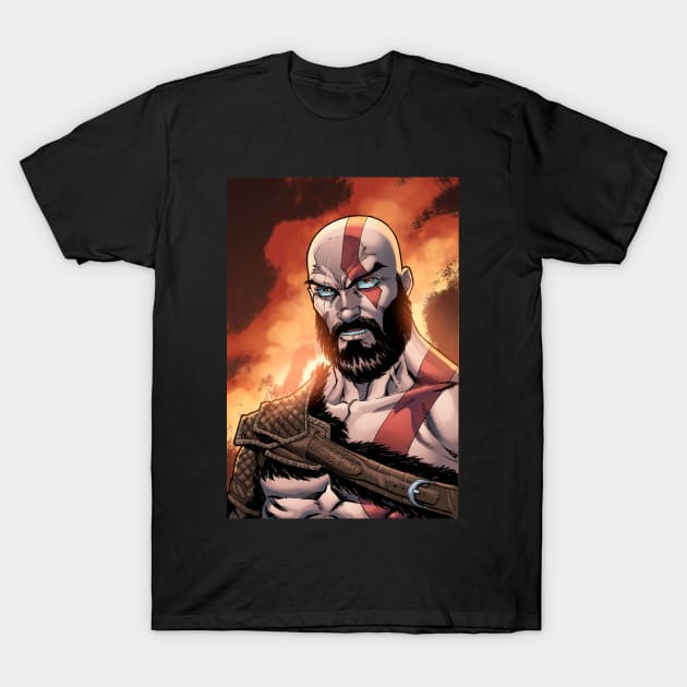 God Of War T-Shirt by AnthonyFigaro1